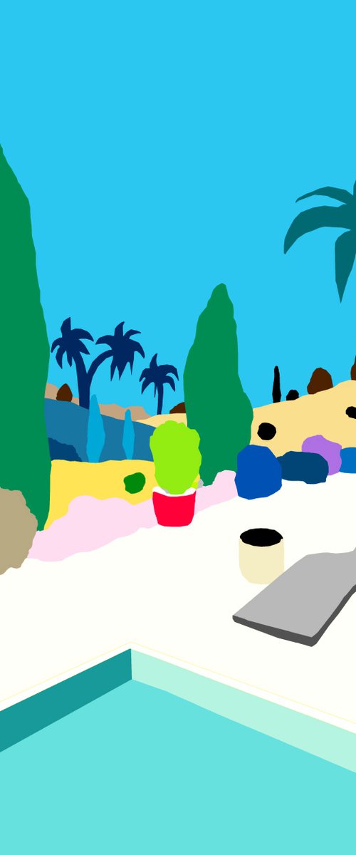 In the pool by Alejos