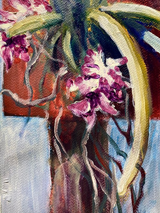 Orchid crucifix