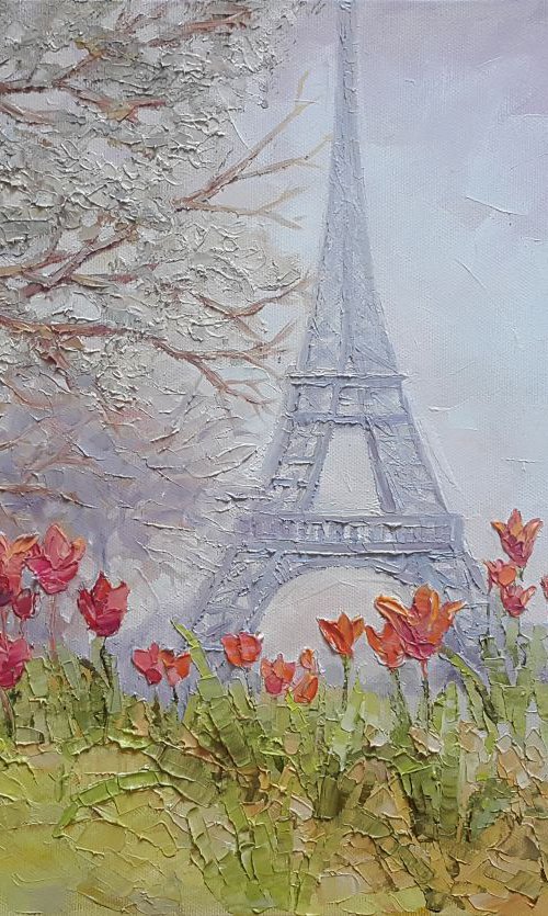Where grow tulips by Mary Voloshyna