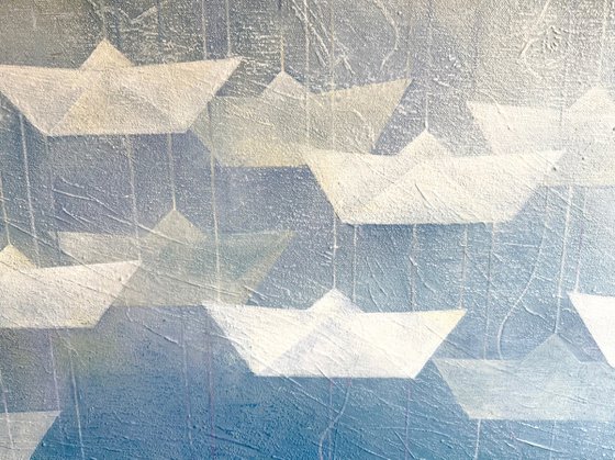 Peaceful voyage, Origami # 2