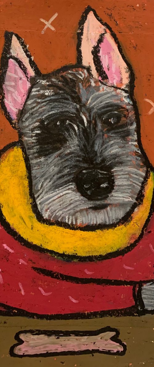 Drinking dog #106 by Pavel Kuragin