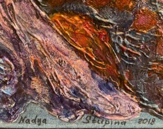 Denim series .Sun in the fishing village