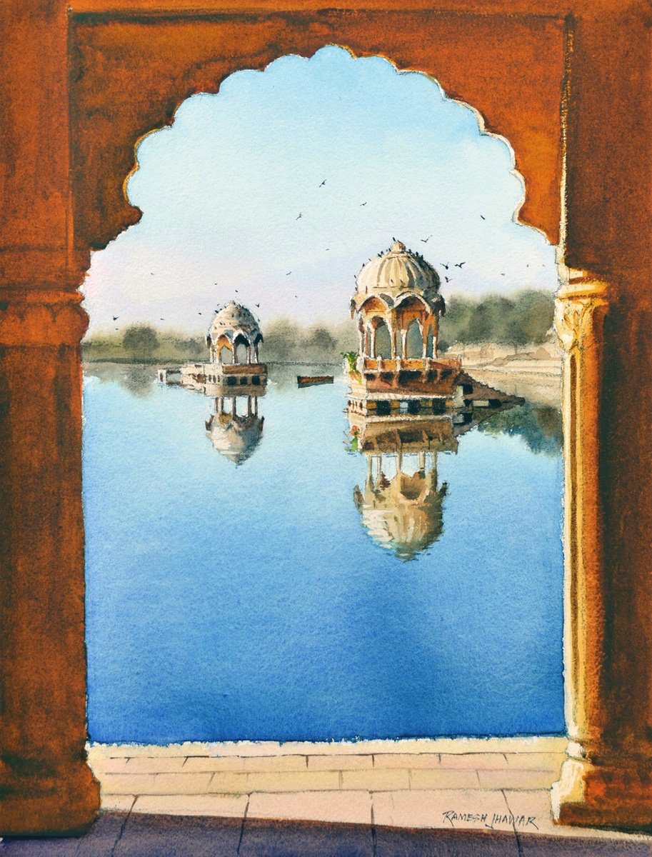 Arched view by Ramesh Jhawar