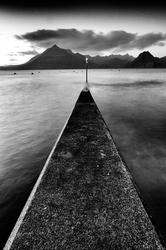 The Boat Jetty at  Elgol Isle of Skye  - Scotland