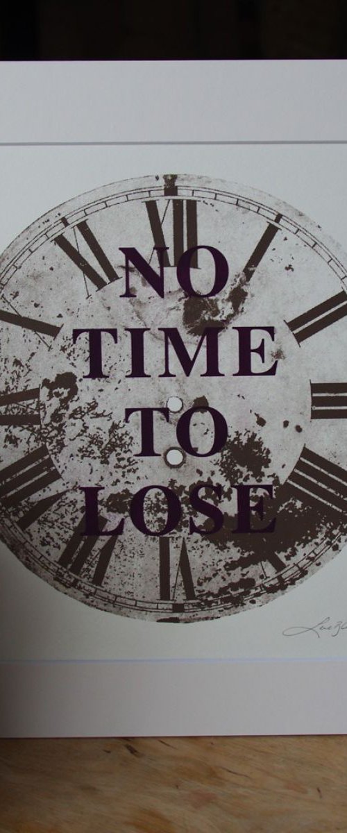 No time to lose by Lene Bladbjerg