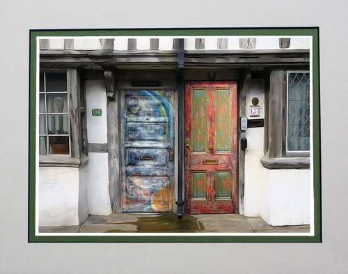Two doors by Robin Clarke
