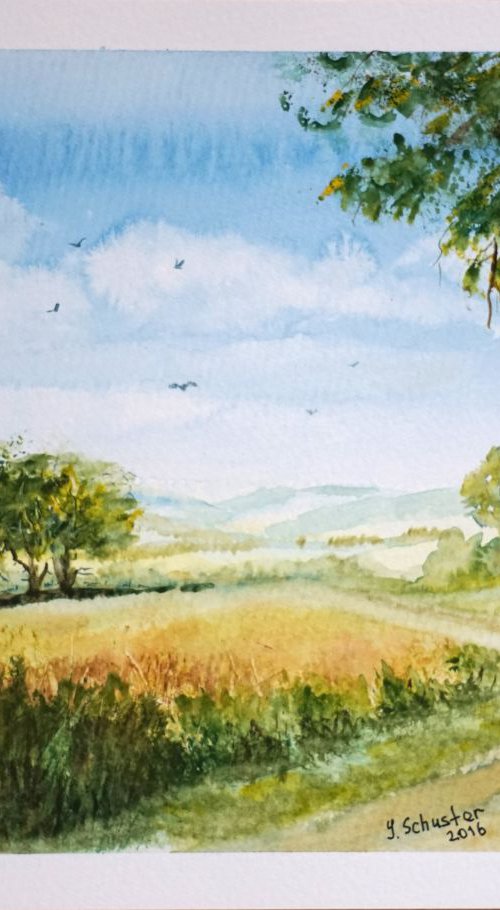 July Morning by Yulia Schuster