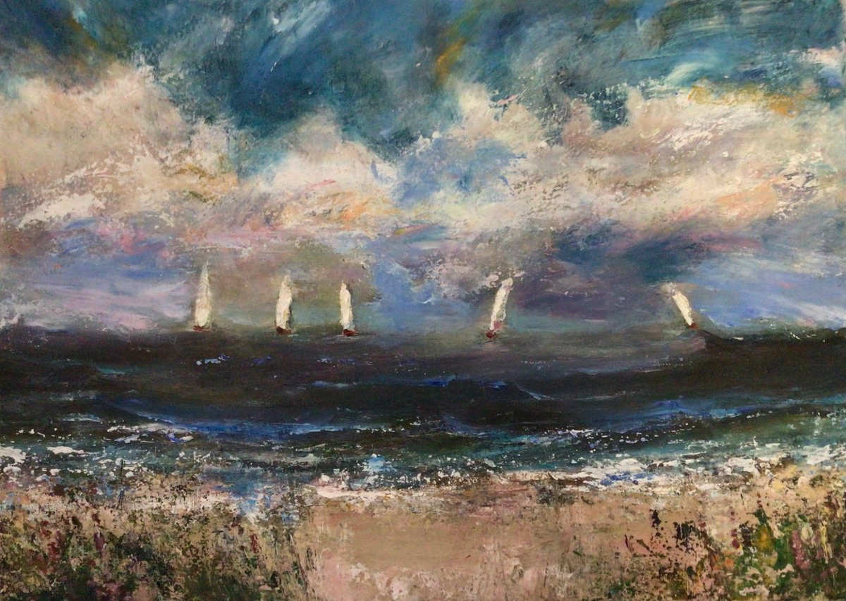 SAILING THE BREEZE by Roma Mountjoy