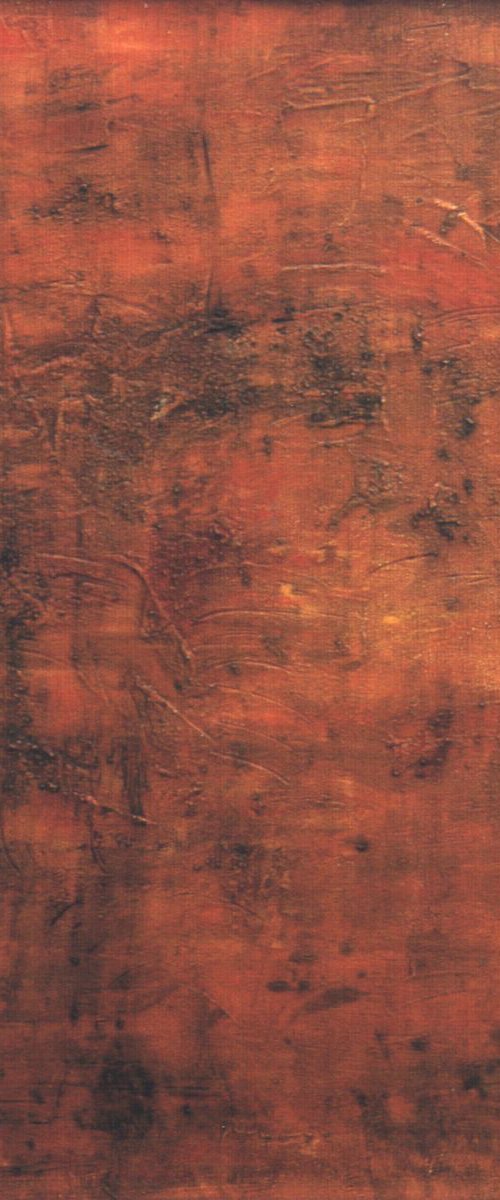 Orange, tea I (ref#:198-12F) by Saroja van der Stegen