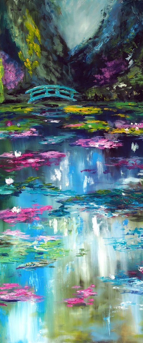 Monet Japanese Garden, Giverny by Ruslana Levandovska