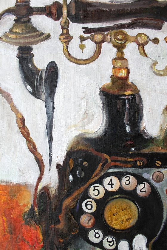 Old telephone