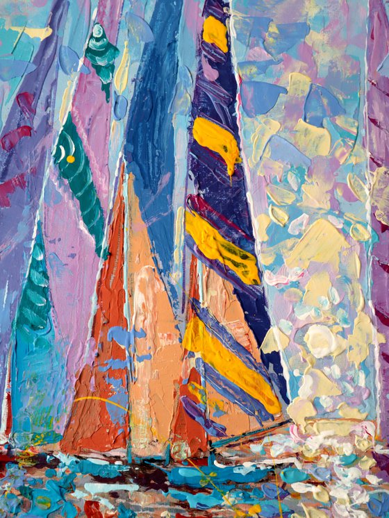 Colored Sails.