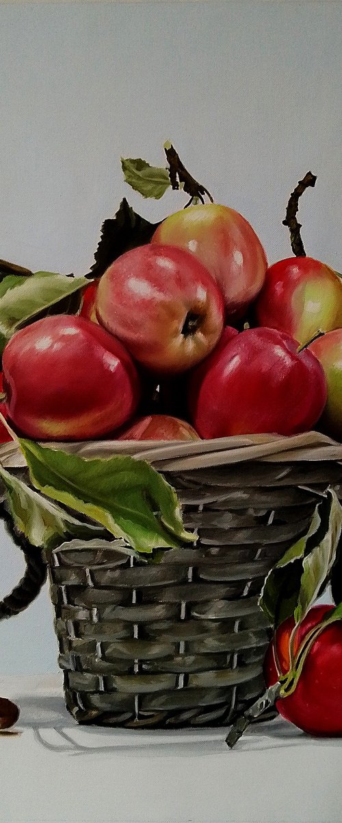 Still life with apples by Simona Tsvetkova