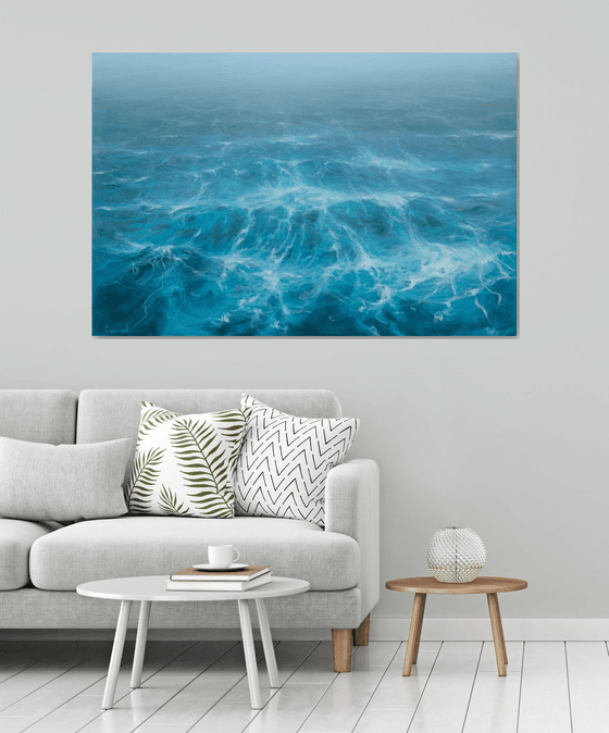 The Sea - V, 100x150cm (39x59in)