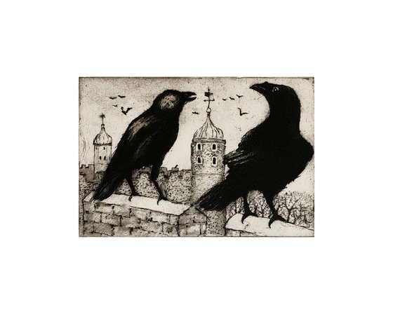 Ravens at the Tower