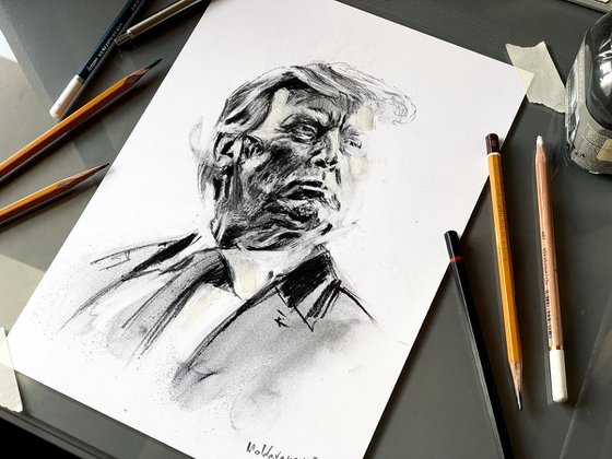 Donald Trump portrait