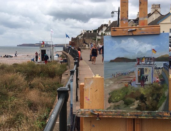 Lifeguards on the beach