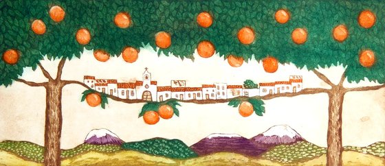 Amongst Orange Trees