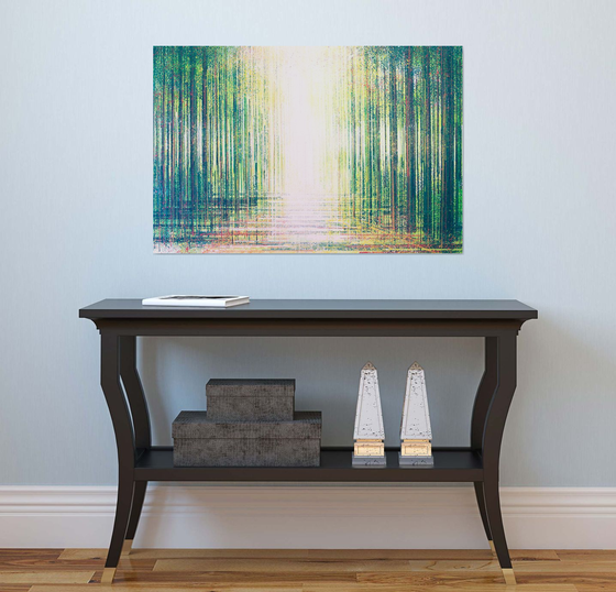 Spring Forest In Bright Light