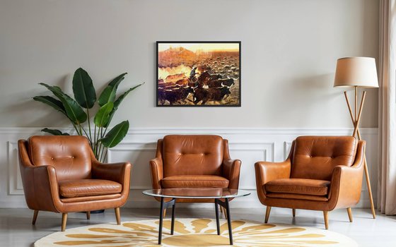 Driving Through the Blaze