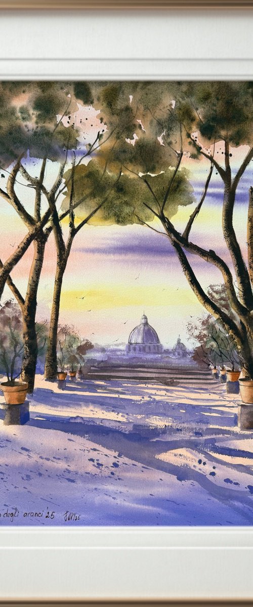 Rome Giardino degli aranci by Yuliia Sharapova