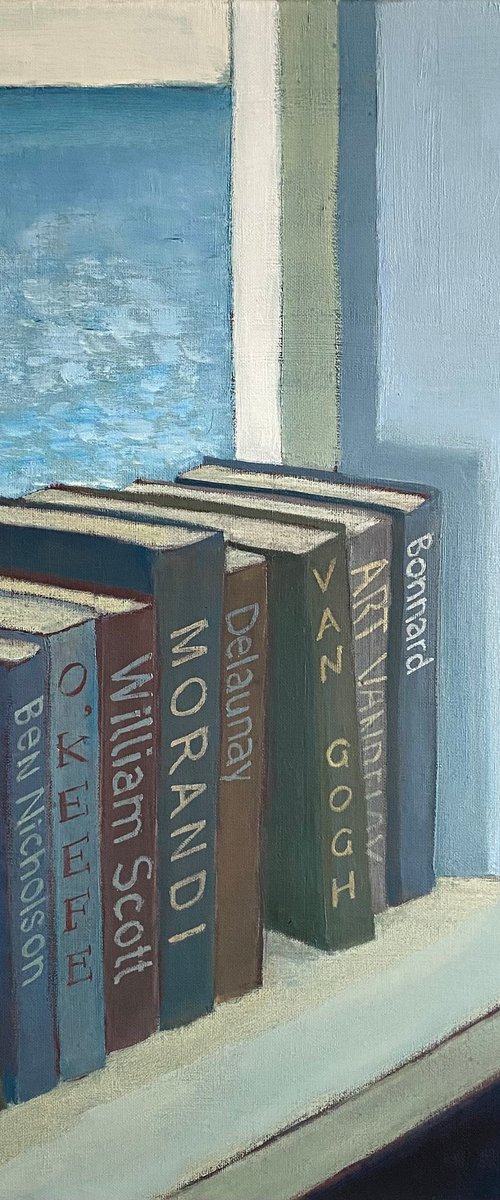 Books in Window by Nigel Sharman