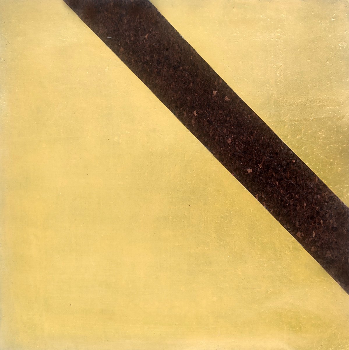 Abstract Acrylic Painting By Carla Sa Fernandes, 15 X 15, Undercover Cork No. 27, Original Artwork