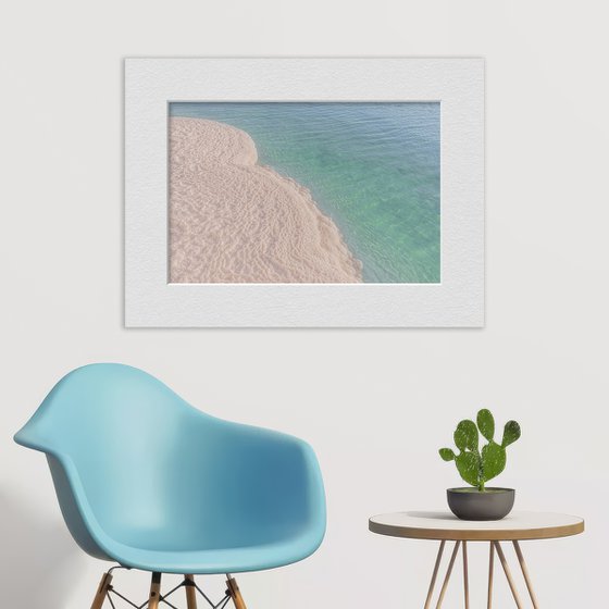 Dead Sea. Beach season.