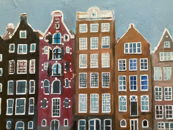 Canal Houses Of Amsterdam