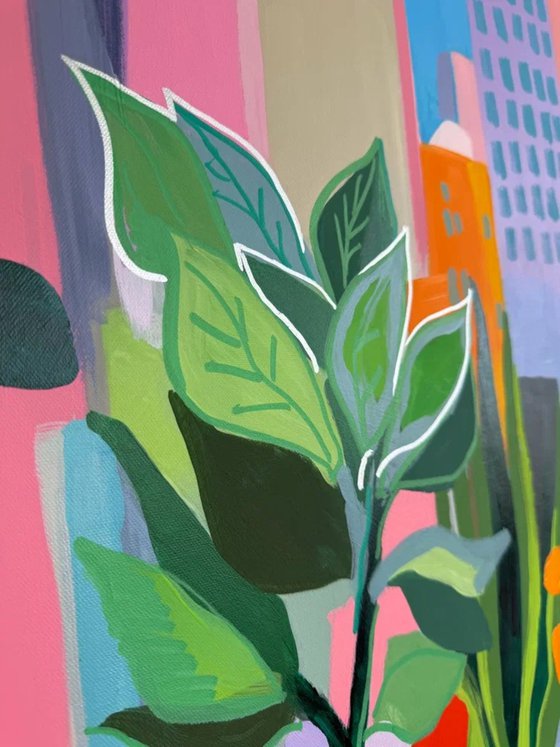 Urban Rooftop Garden