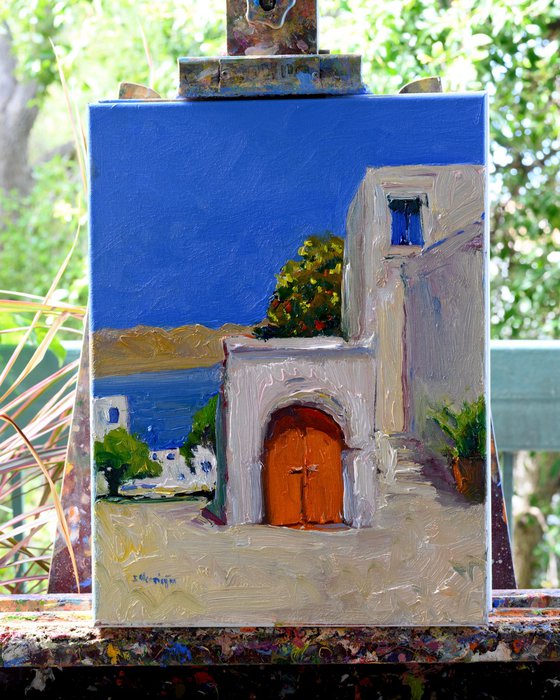 Village on Greek islands