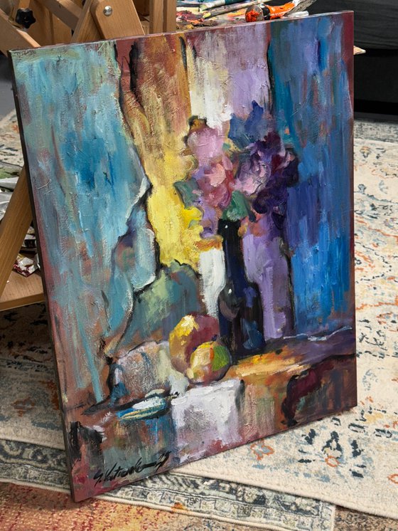 Still life with a lemon