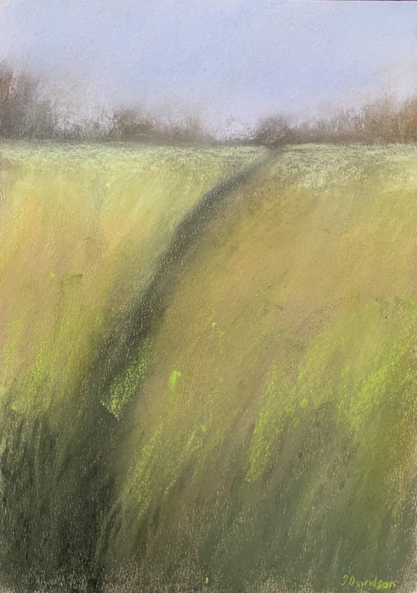 Green Landscape no6 by Jessica Davidson
