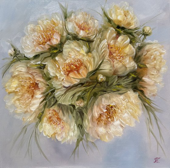 Magic peonies series - Tenderness in Bloom