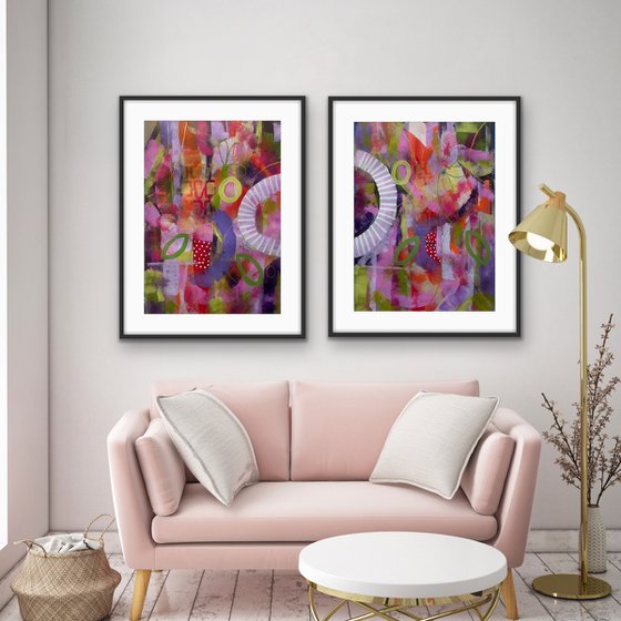 Early Shoots (Diptych)