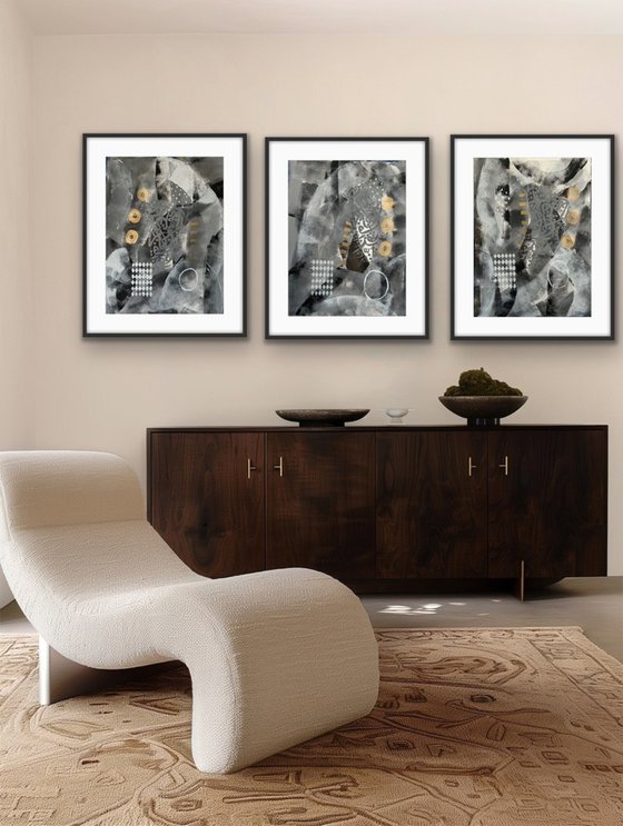 Visual Poetry (Triptych)