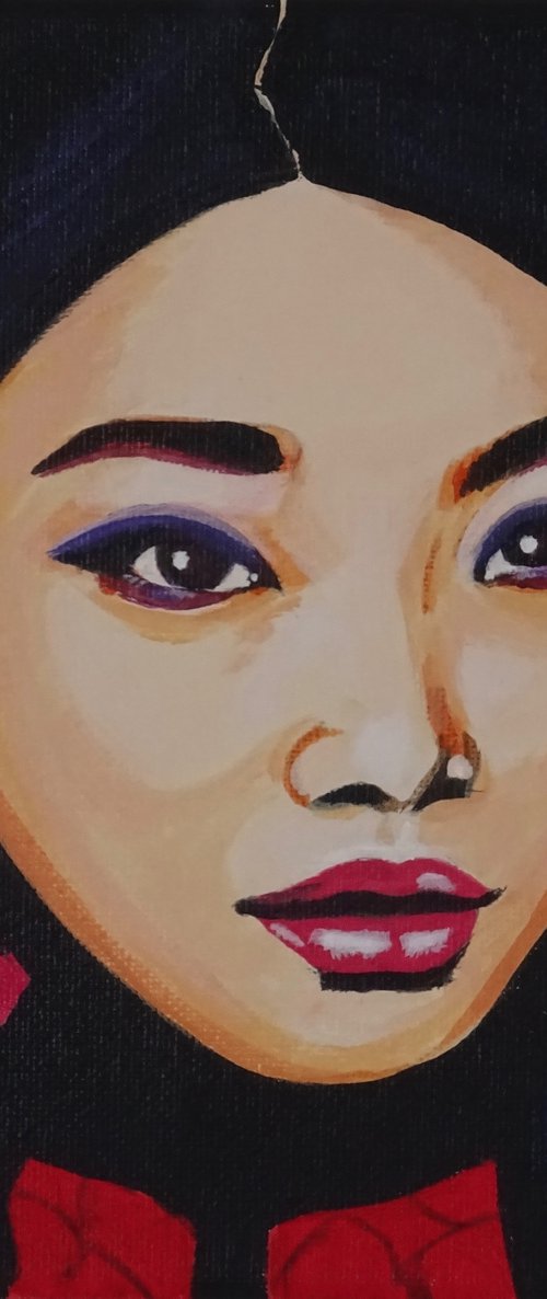 Small Faces Series #7 by Penny Burton