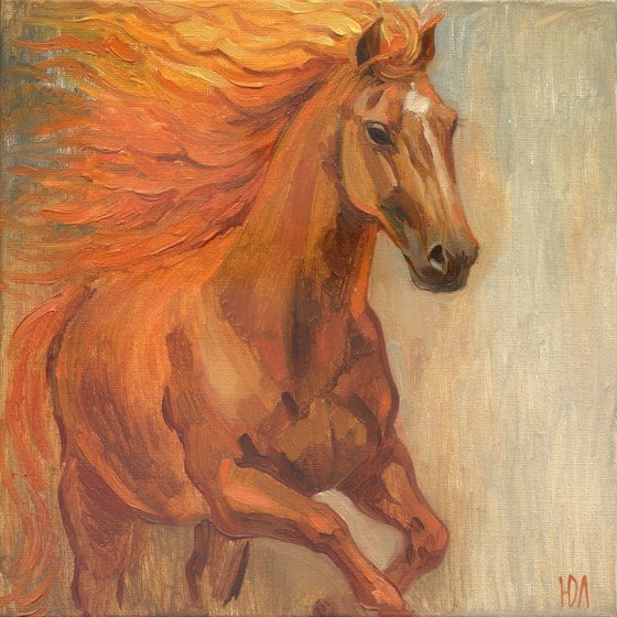 Horses New Year symbol