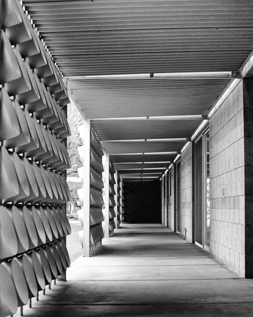 Photorealistic Photograph , Tunnel Vision Palm Springs Ca By William Dey, 18 X 22, Artwork For Sale On Artfinder