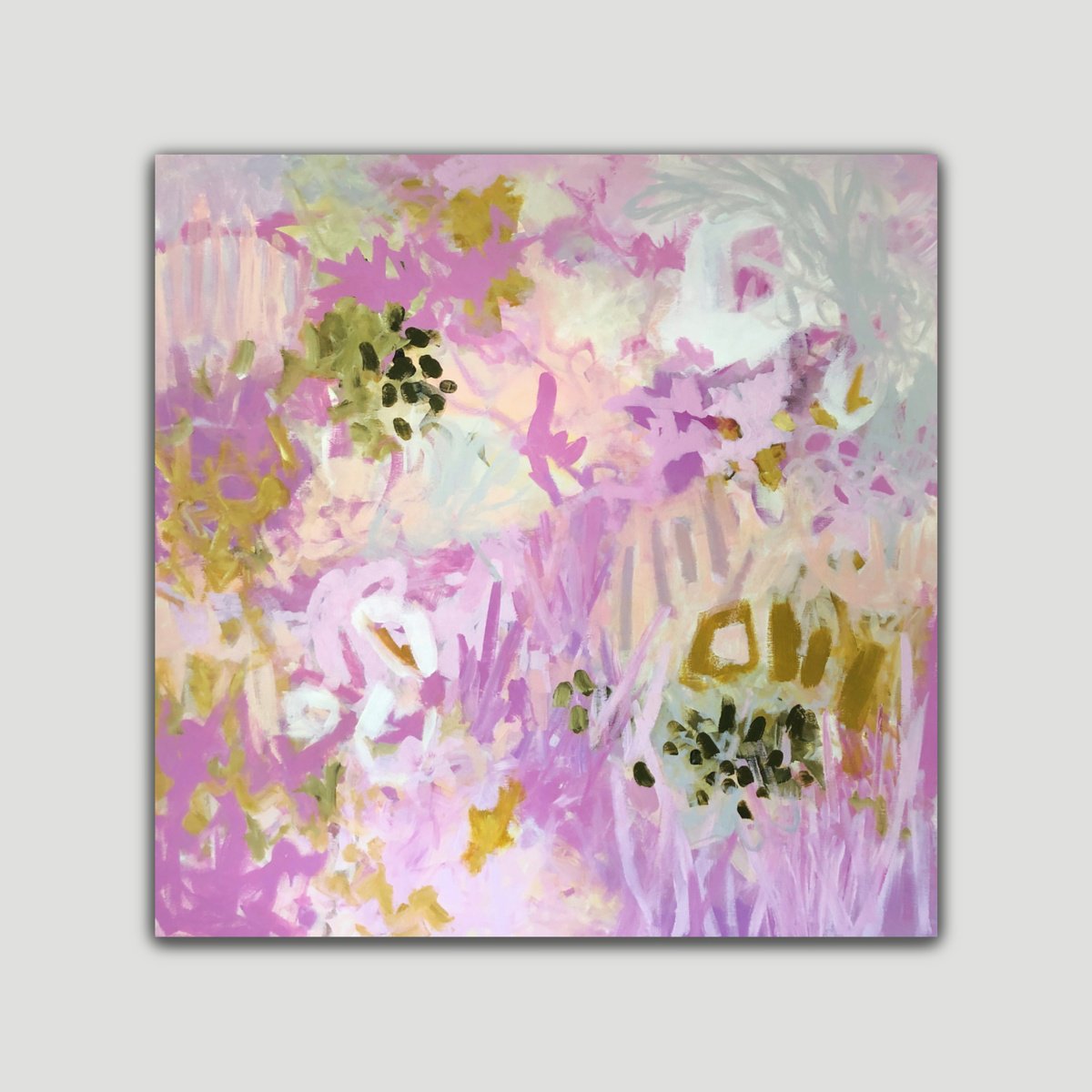 Love Always Flora By Kylie Sams, 40 X 40, Artwork For Sale On Artfinder