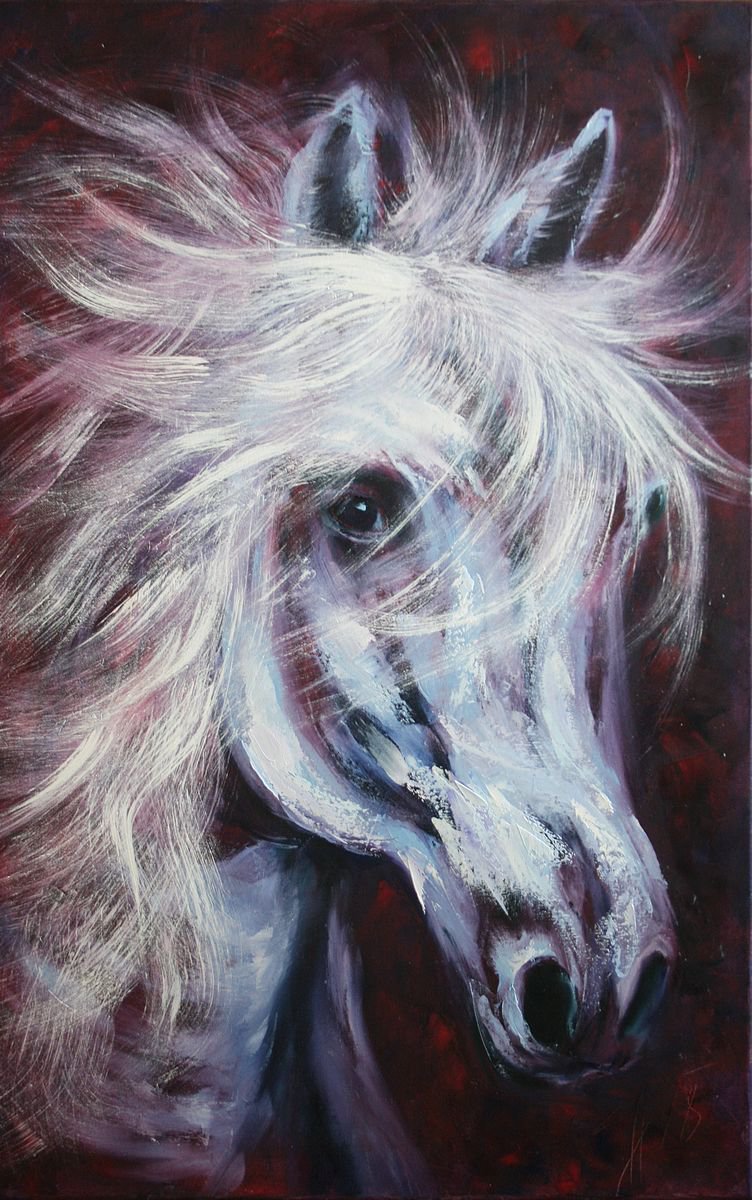 Expressive Oil Painting , A Instant By Salana Art / Svetlana Samovarova, 20 X 31, Artwork For Sale On Artfinder
