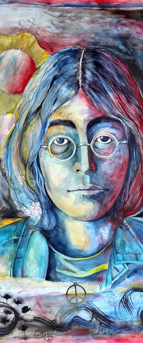 John Lennon by Lorenzo Muriedas