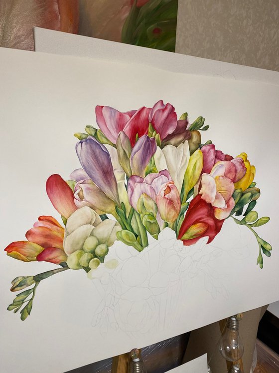 Freesia Bouquet