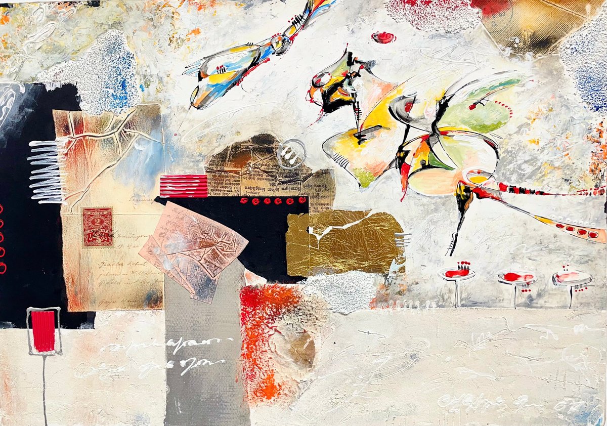 Painting , White Abstraction By Gor Avetisyan, 20 X 14, Artwork For Sale On Artfinder
