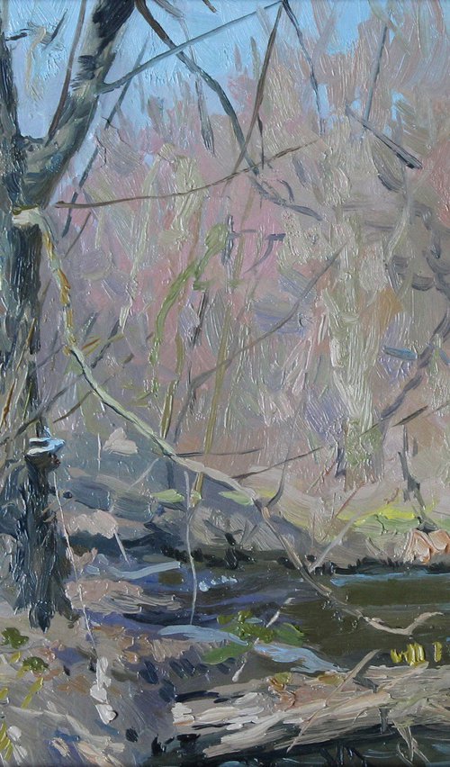 April. The Setun River by Simon Kozhin