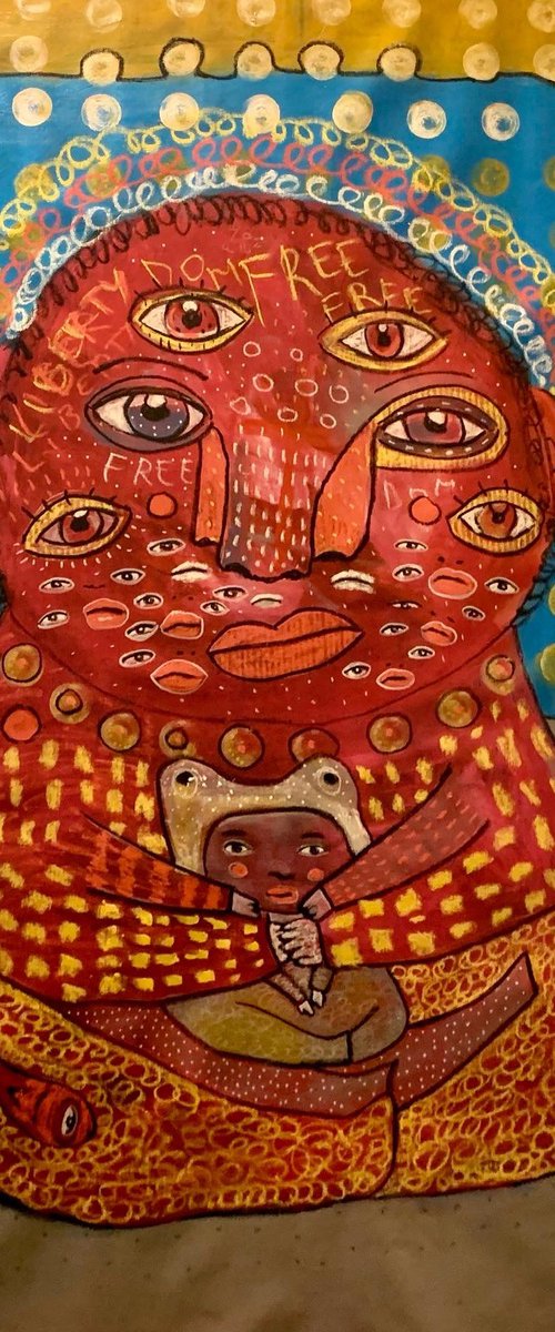 Great Buddha and Little Buddh by Pavel Kuragin