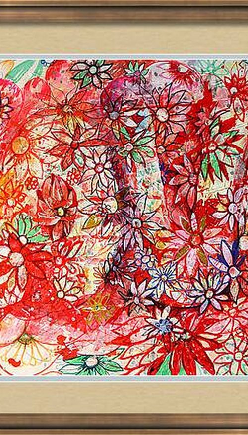 Fantasy with Flowers 321 by Rakhmet Redzhepov