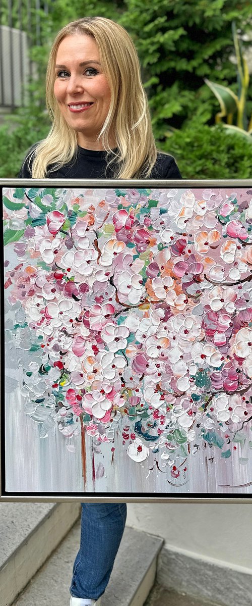 Cherry Blossom Branches by Lana Guise