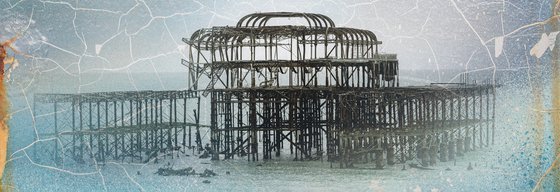 BRIGHTON The forgotten Pier (Limited edition  1/20) 12 X 8