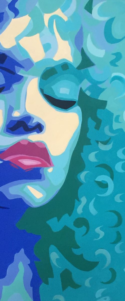 Moody blue by Penny Burton